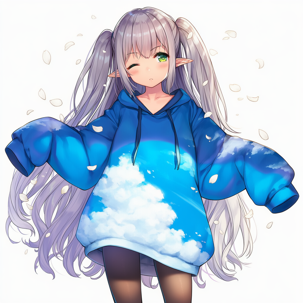 オーバーサイズのエルフさん