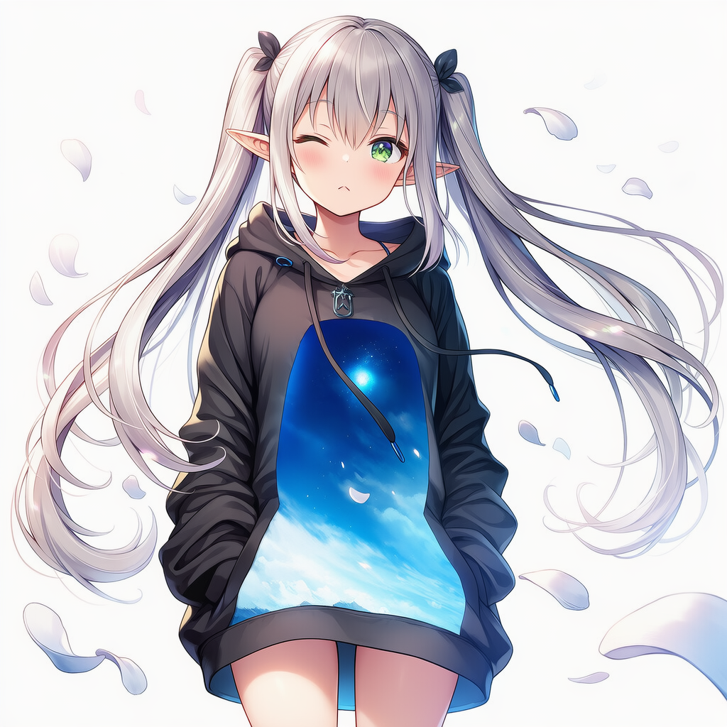 オーバーサイズのエルフさん