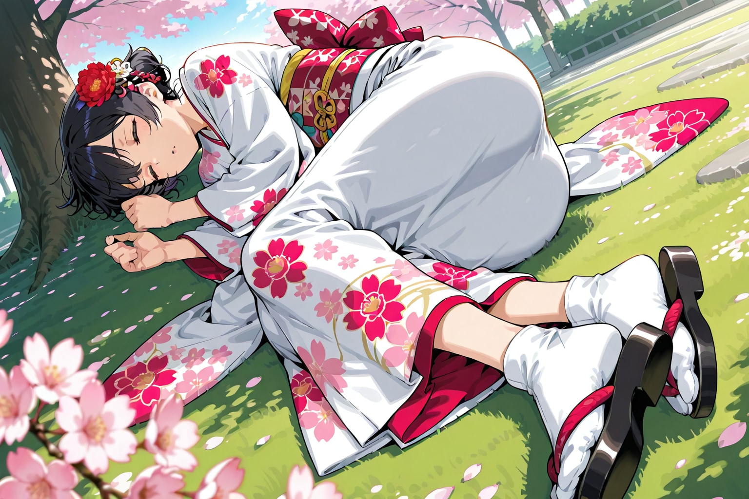 お題：春眠（2） | の人気AIイラスト・グラビア