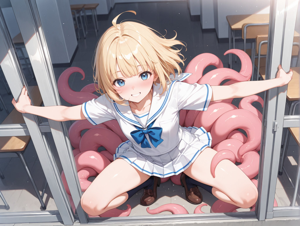 魔法娘３と触手＃１