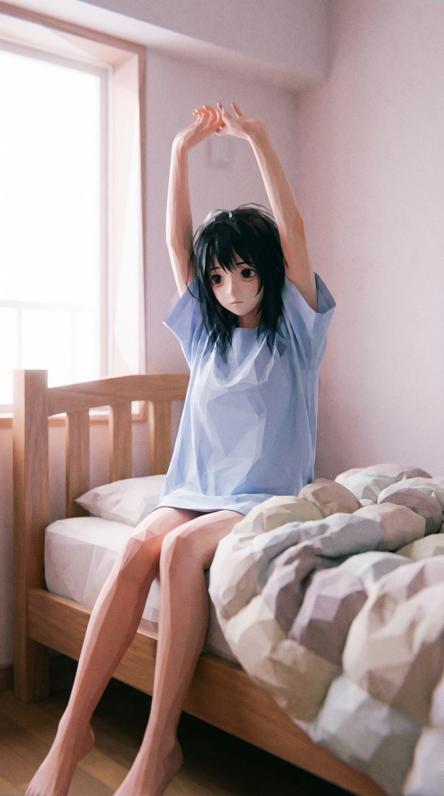 Awakening in Polygons | の人気AIイラスト・グラビア