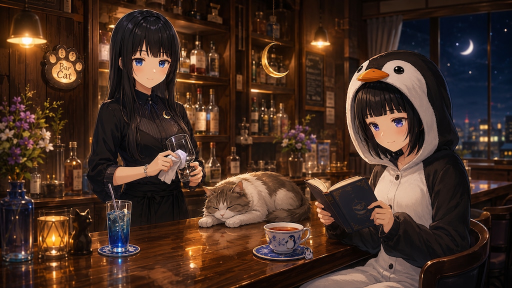 Bar Cat、今夜も開店中