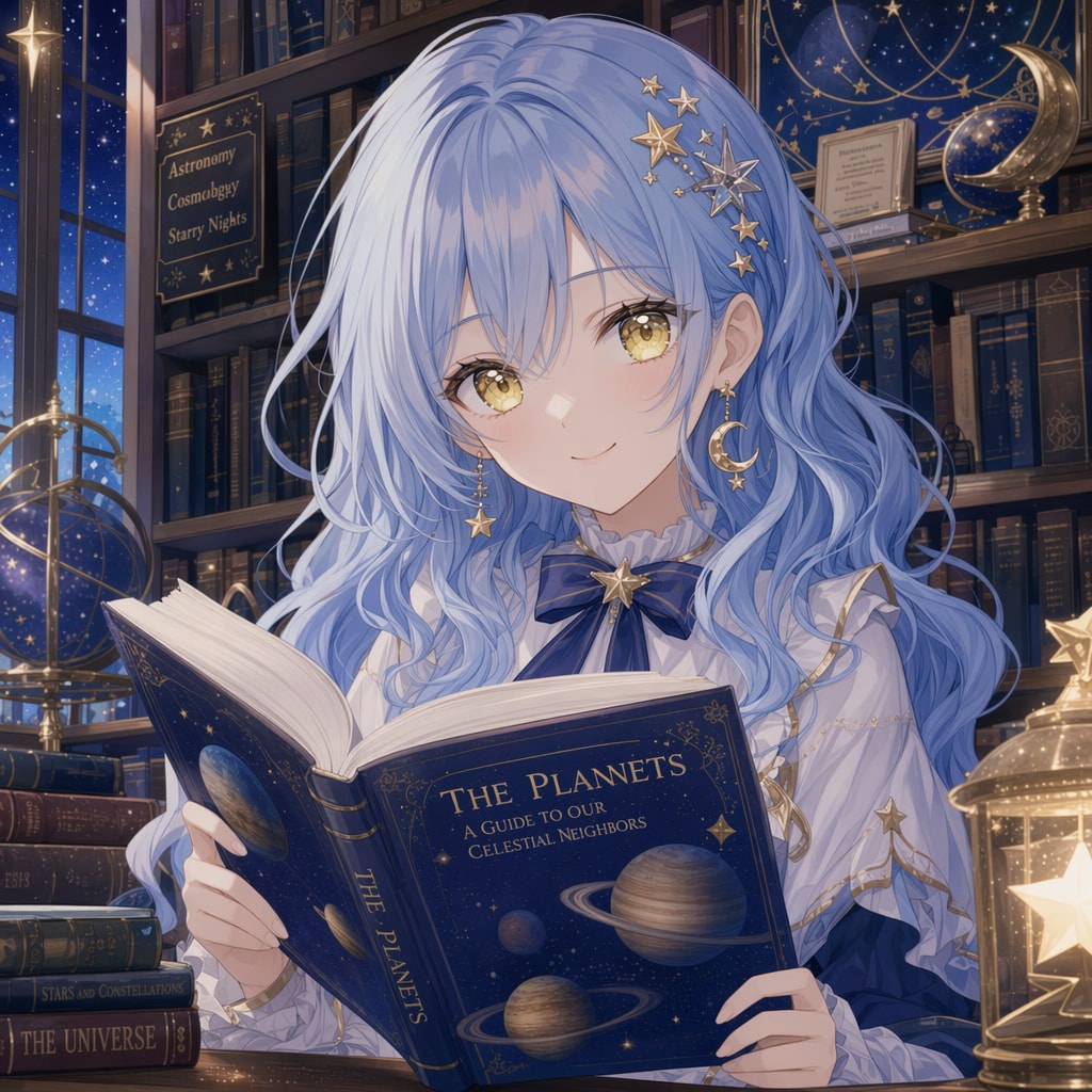 読書する女の子