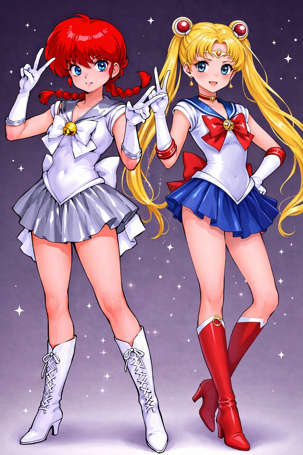 セーラーらんまー&ムーン