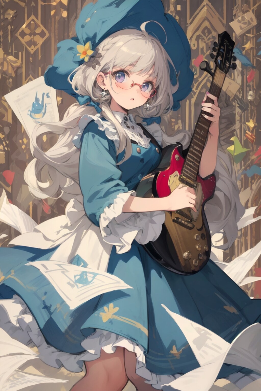 ギター少女 | の人気AIイラスト・グラビア