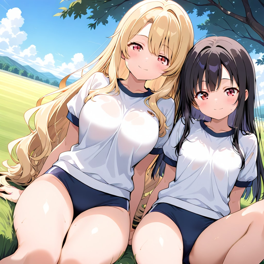 ブルマのちちぷいちゃんと ししょちゃん