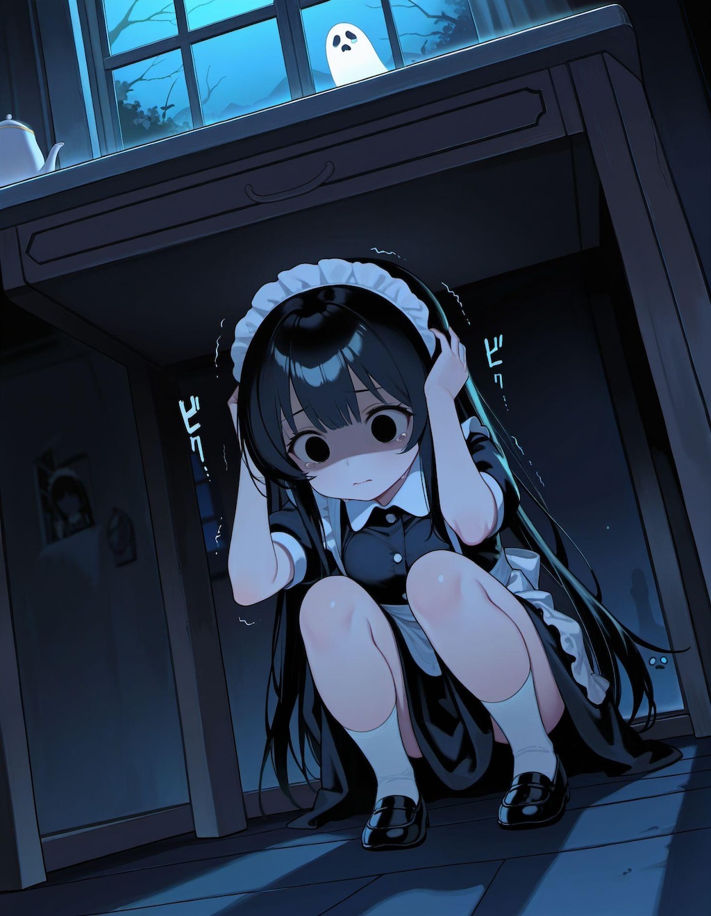 オバケ、コワイ