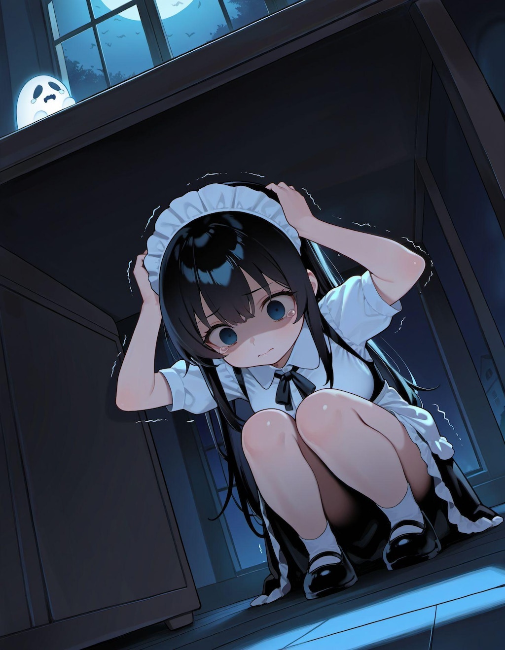 オバケ、コワイ