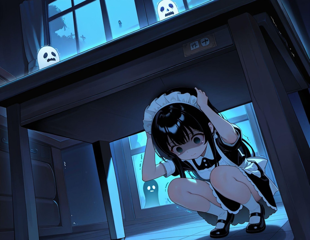 オバケ、コワイ