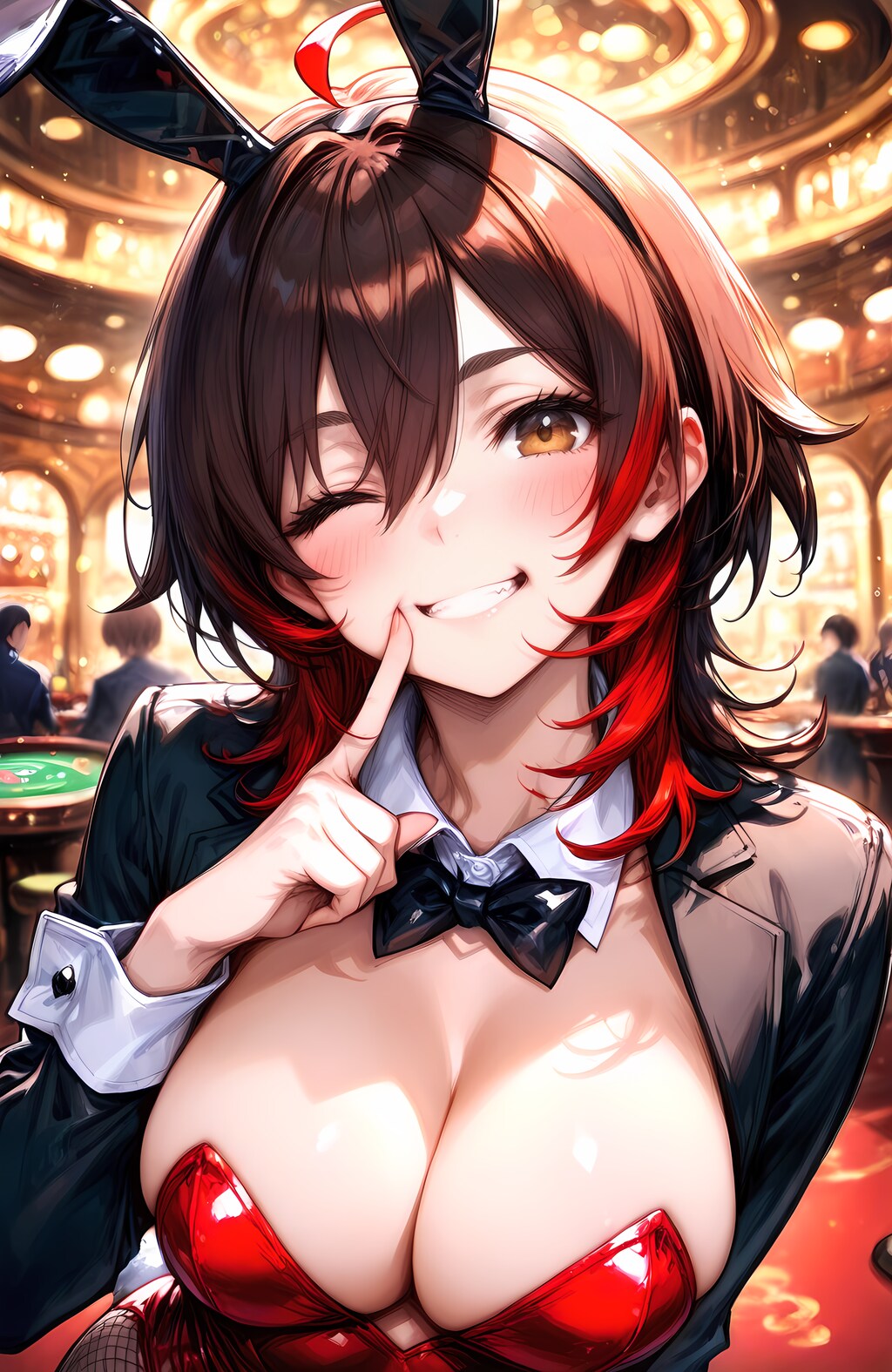 笑顔満点バニー