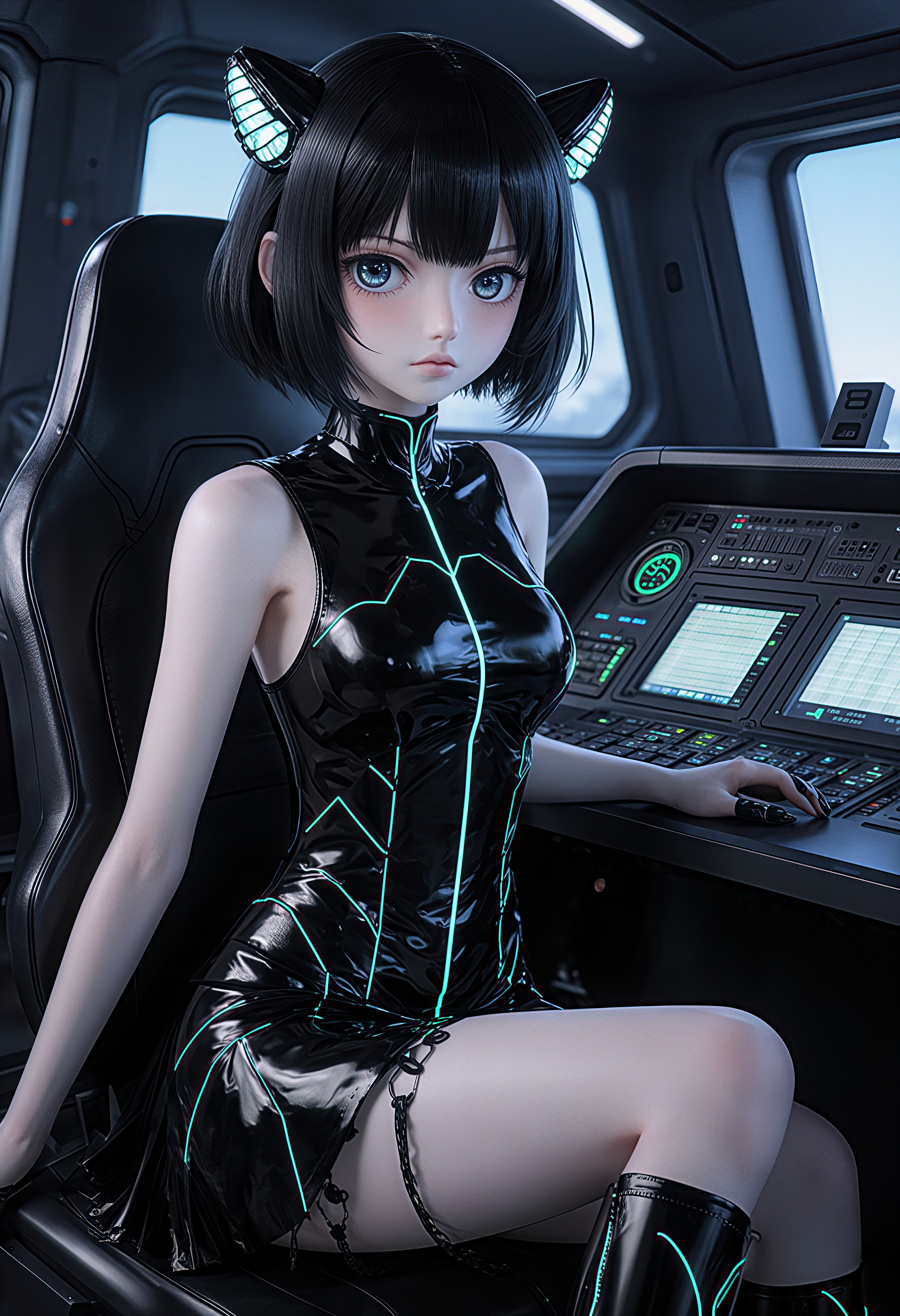 メカ娘3141号 | の人気AIイラスト・グラビア