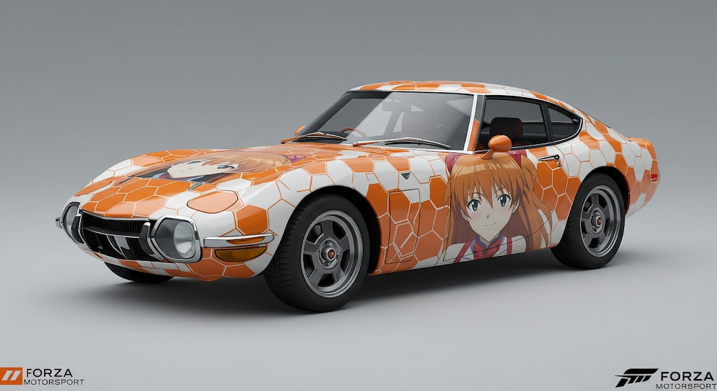トヨタ2000GT 新世紀エヴァンゲリオン痛車