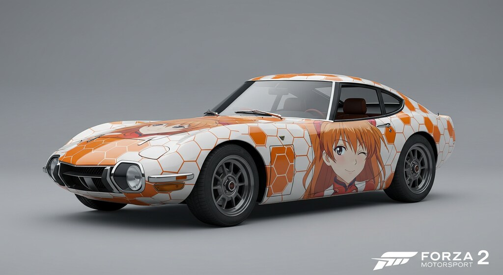 トヨタ2000GT 新世紀エヴァンゲリオン痛車