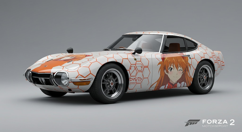トヨタ2000GT 新世紀エヴァンゲリオン痛車