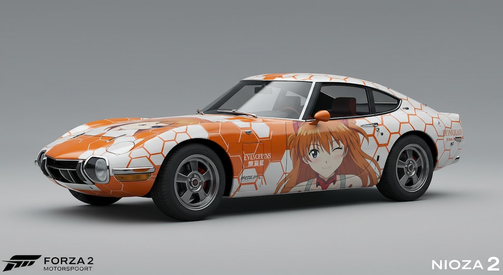 トヨタ2000GT 新世紀エヴァンゲリオン痛車