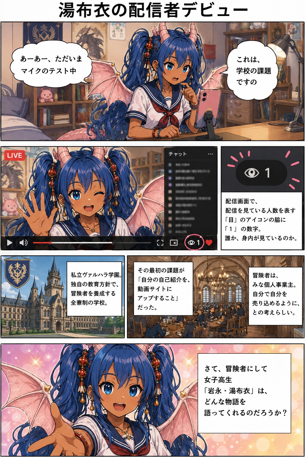 湯布衣の配信者デビュー | の人気AIイラスト・グラビア