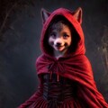 実写獣人モデル・BestialBehesht（畜生浄土）作例・狼娘 4枚目