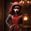 実写獣人モデル・BestialBehesht（畜生浄土）作例・狼娘 2枚目