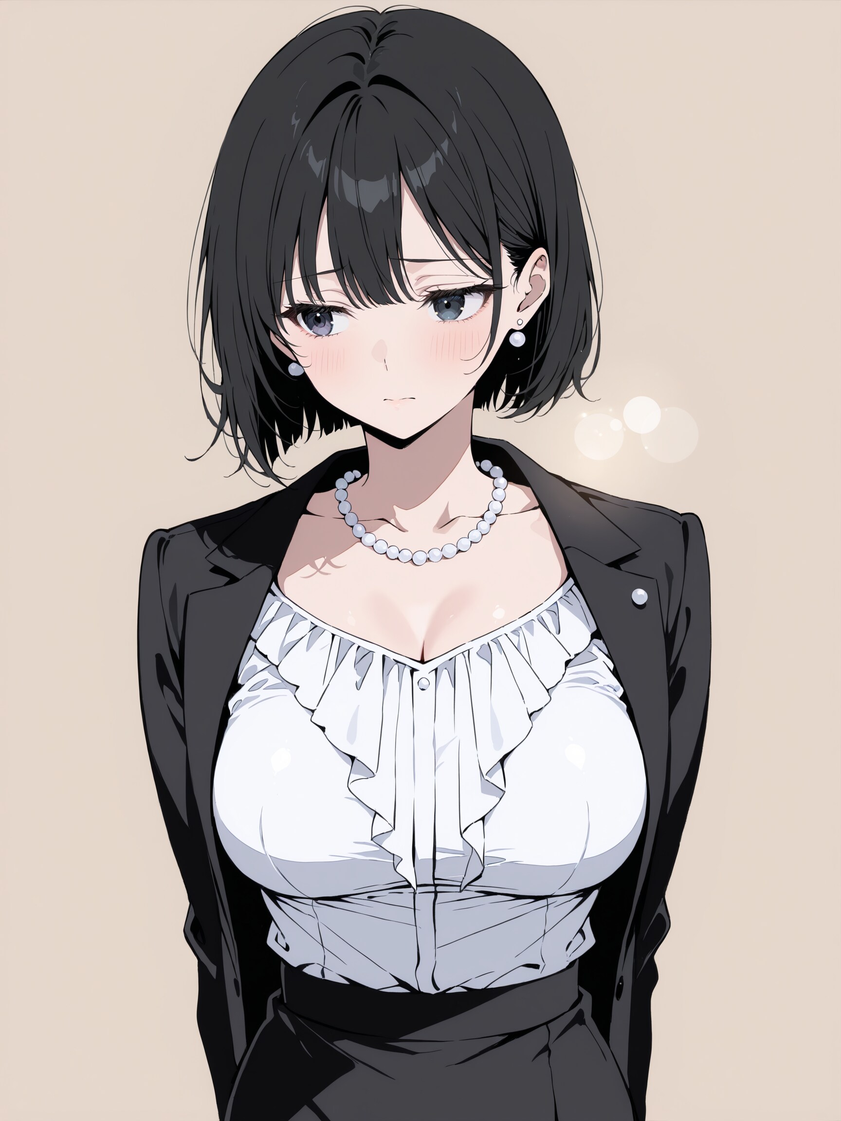 真珠のネックレス