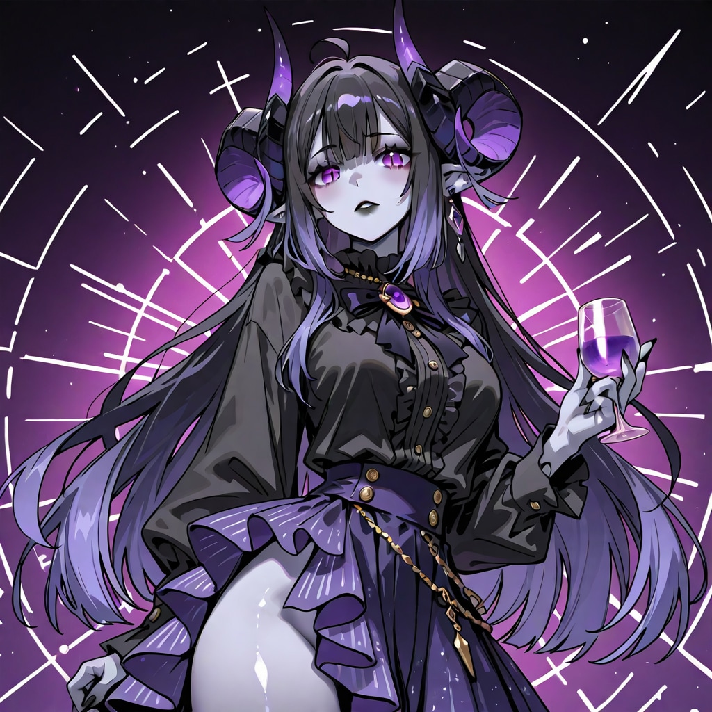 悪魔娘 | の人気AIイラスト・グラビア