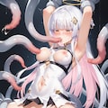 今日のプロンプト：tentacle sex（触手姦） 3枚目