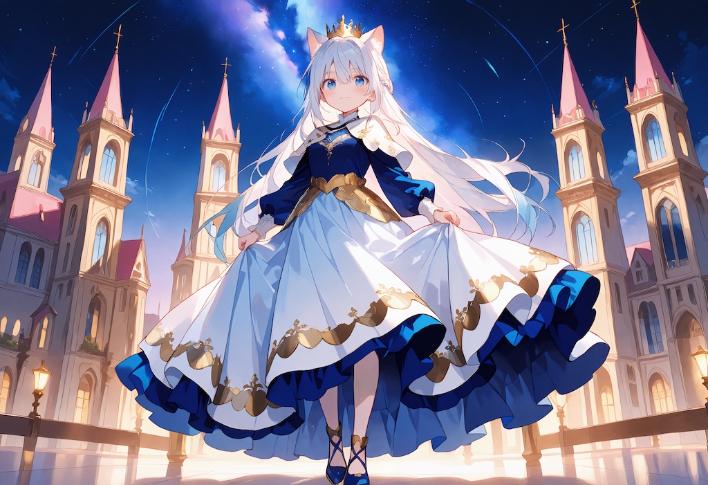 猫耳の王女と白亜の都