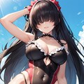 目隠れ巨乳ちゃん_02 4枚目