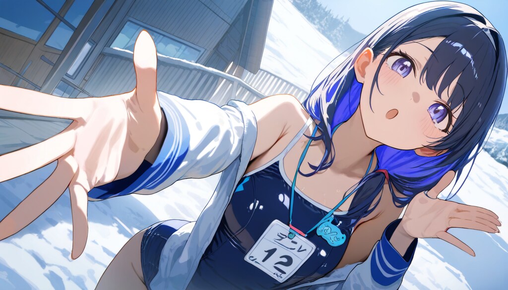 スク水ハスキー