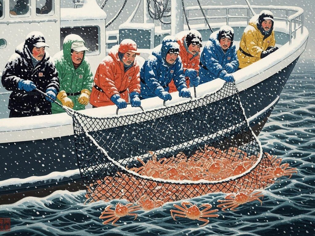 カニ漁