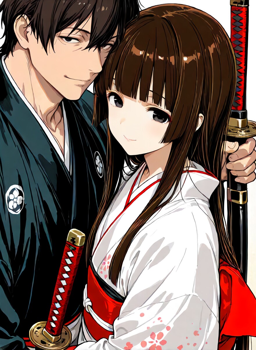 お侍と姫 | の人気AIイラスト・グラビア
