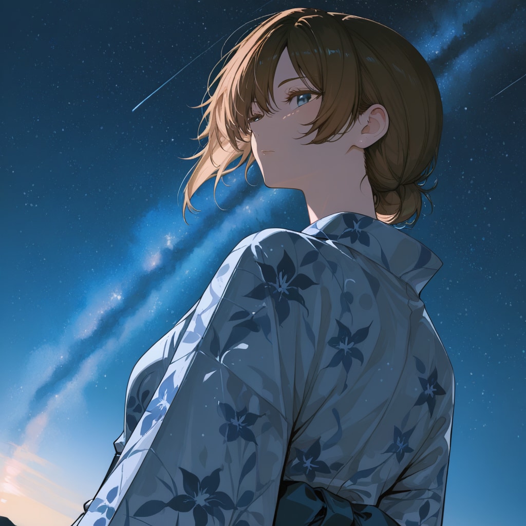 涼む
