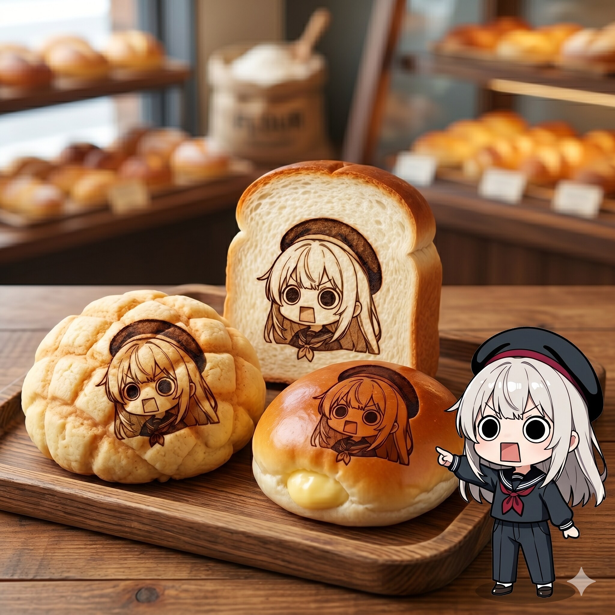 朝食パンえらいこっちゃ嬢
