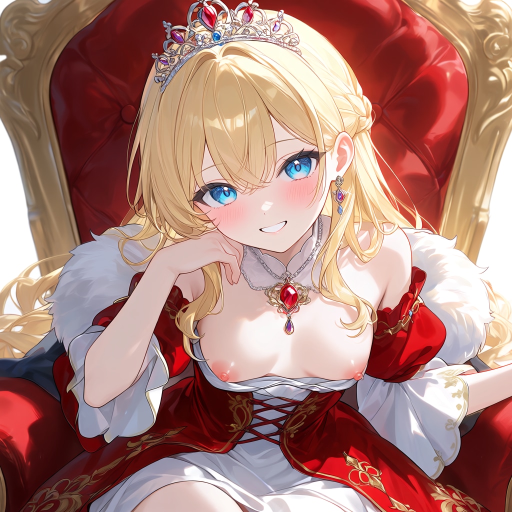 小さな王女の脱衣