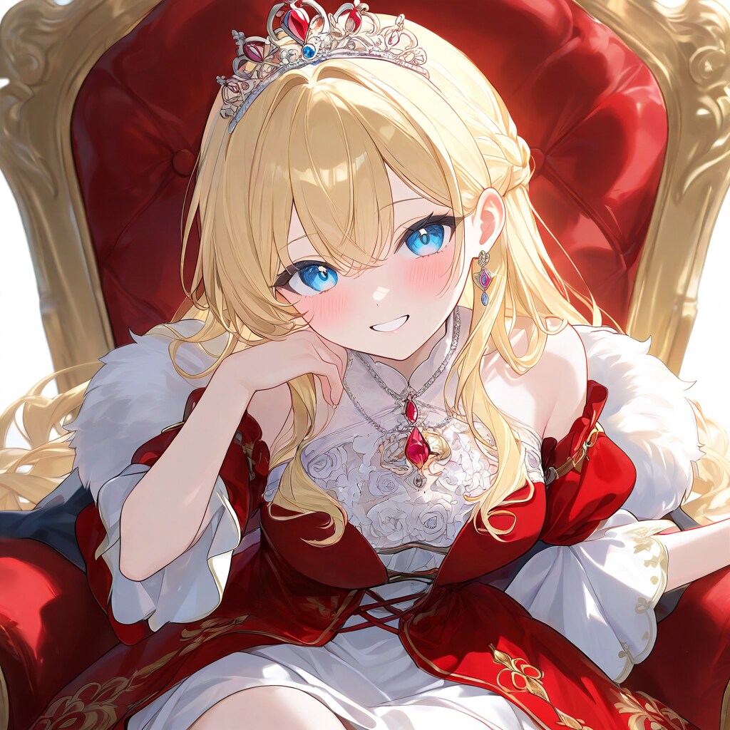 小さな王女の脱衣