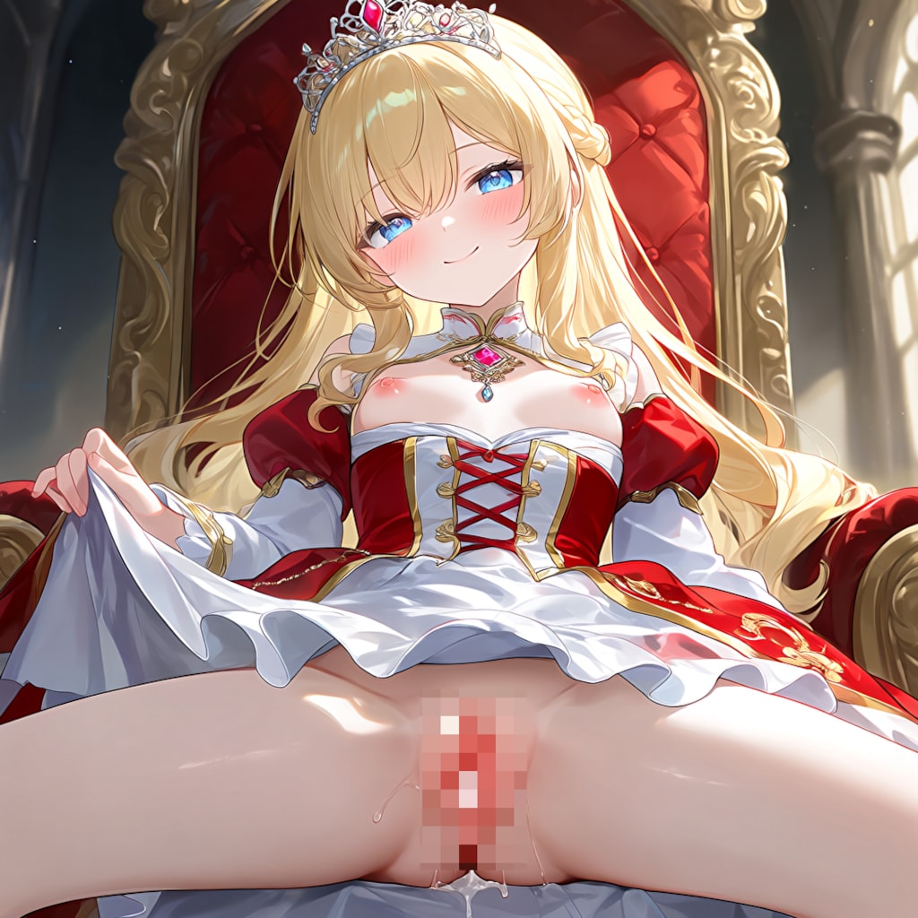 小さな王女の脱衣