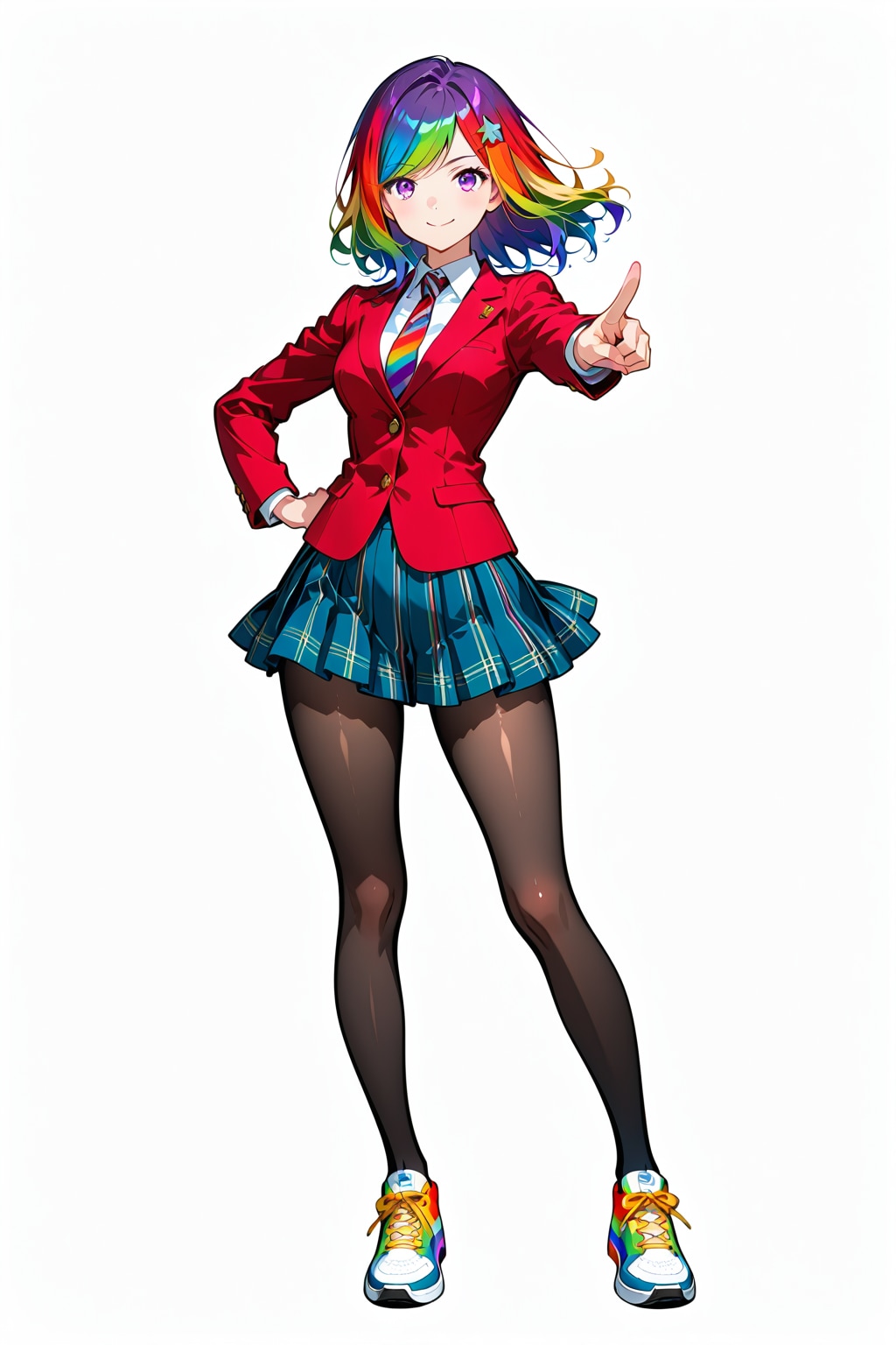 御厠稲荷でお祈りする生成機能の子達