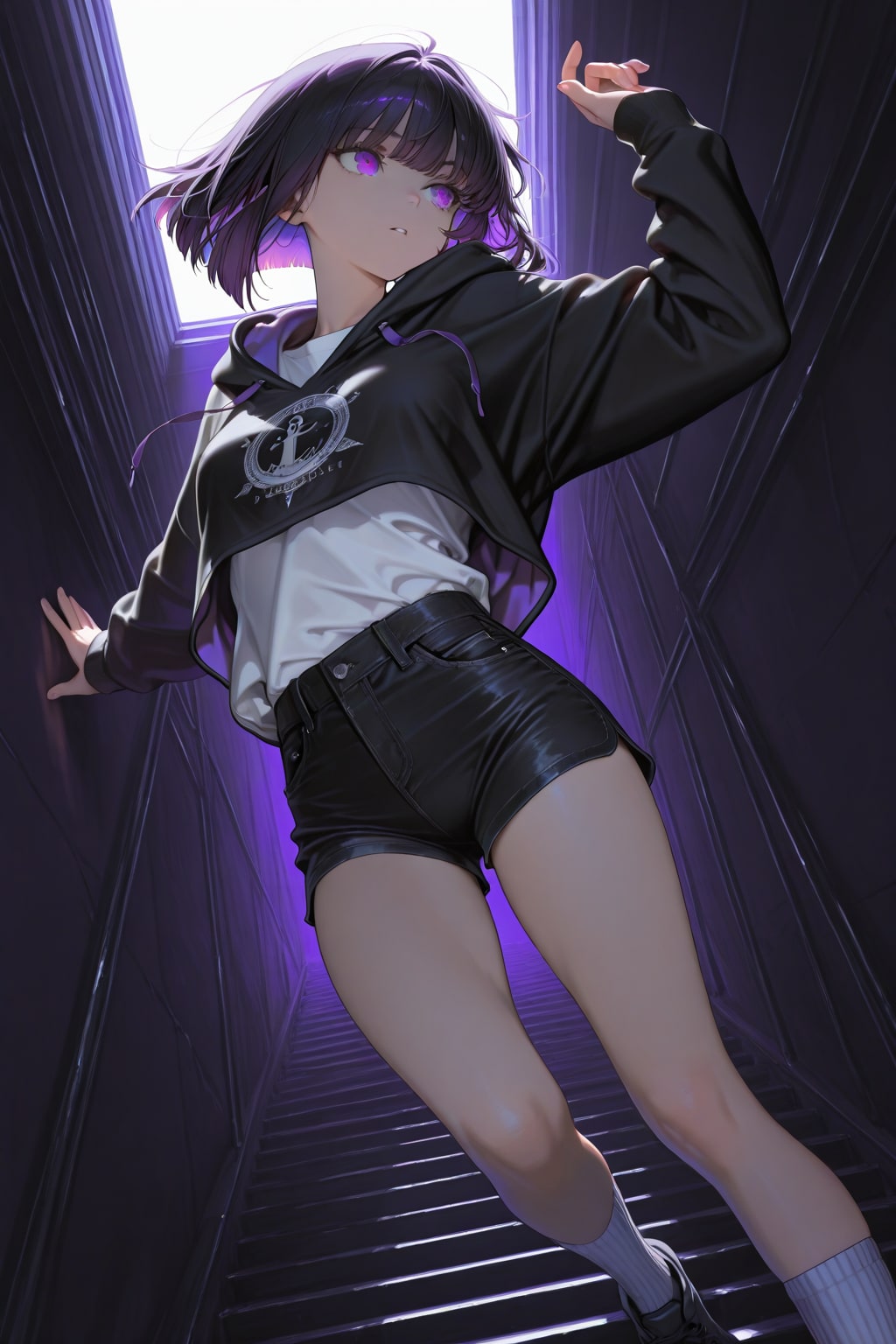 紫色が似合う女の子65