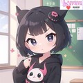 【私立愛炉利学園_美術部】サンリオ_クロミ 10枚目