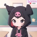 【私立愛炉利学園_美術部】サンリオ_クロミ 4枚目