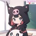 【私立愛炉利学園_美術部】サンリオ_クロミ 7枚目
