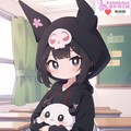 【私立愛炉利学園_美術部】サンリオ_クロミ 6枚目