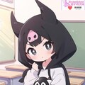 【私立愛炉利学園_美術部】サンリオ_クロミ 5枚目
