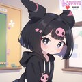 【私立愛炉利学園_美術部】サンリオ_クロミ 9枚目