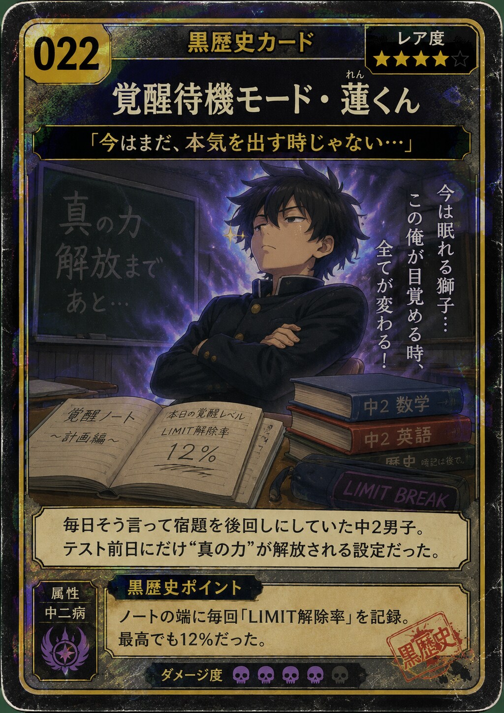 黒歴史カードチップス