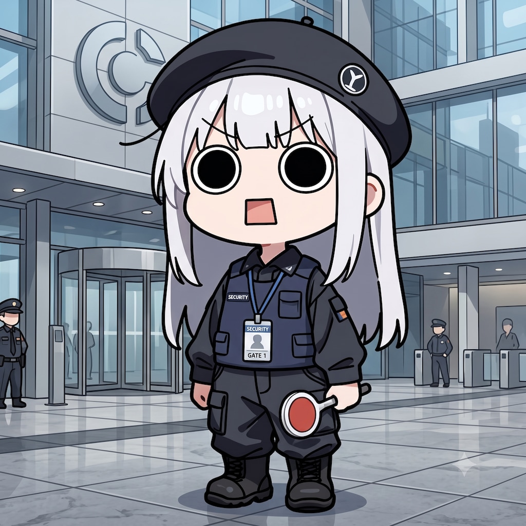 防犯警備員えらいこっちゃ嬢