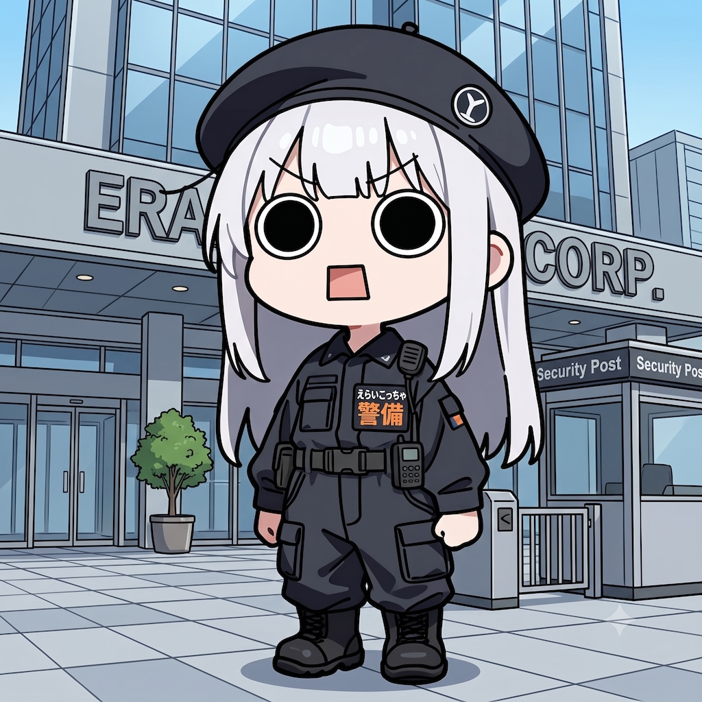 防犯警備員えらいこっちゃ嬢