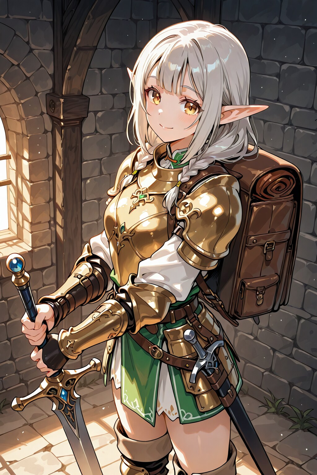 エルフ剣士