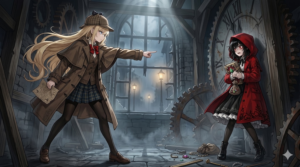 探偵少女vs赤頭巾