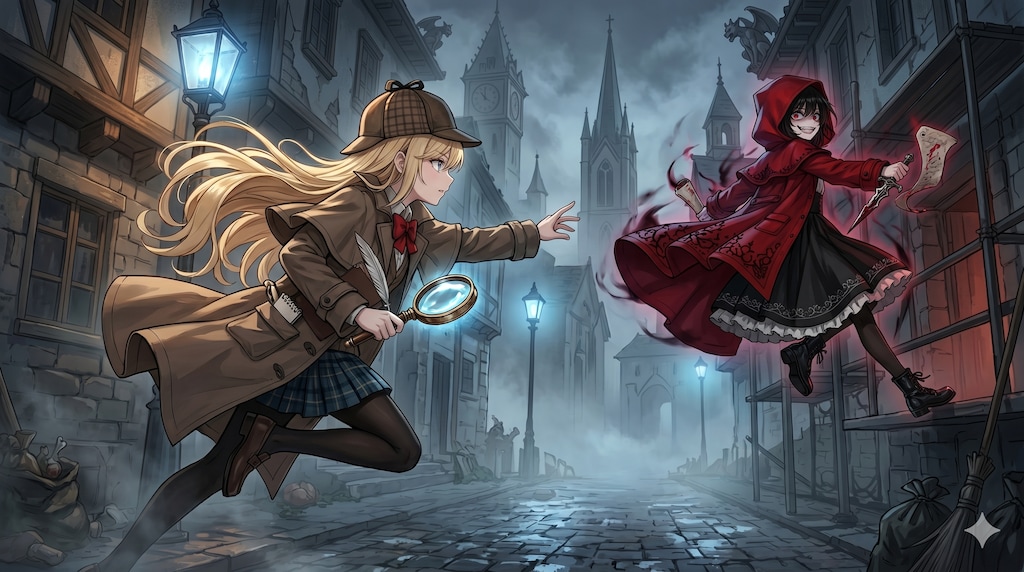 探偵少女vs赤頭巾