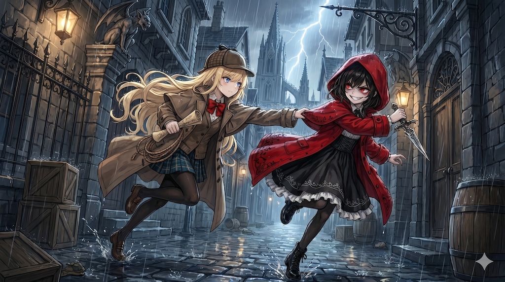 探偵少女vs赤頭巾